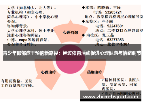 青少年抑郁症干预的新路径:通过体育活动促进心理健康与情绪调节 青少年抑郁症干预的新路径:通过体育活动促进心理健康与情绪调节